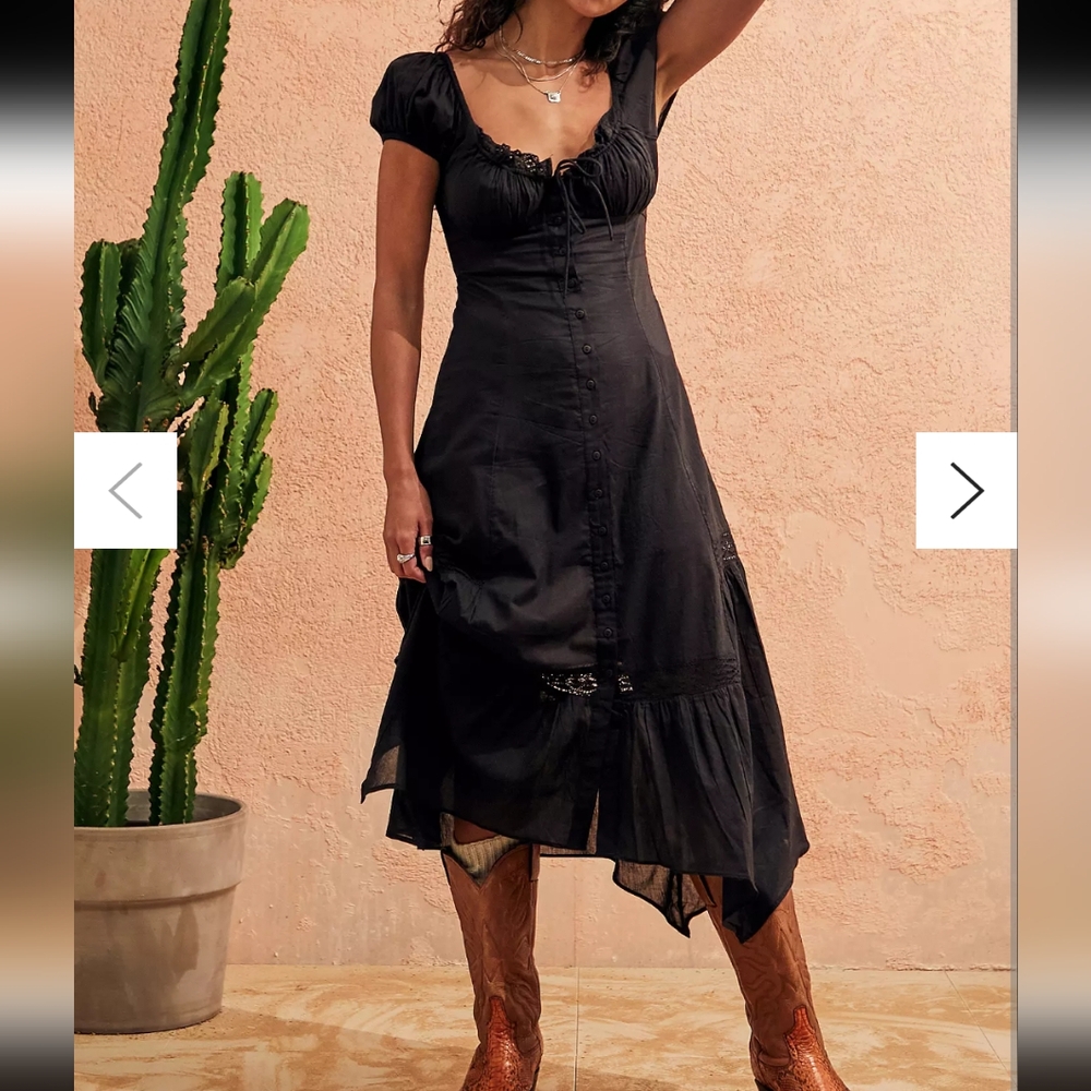 NWT Urban Outfitters Carmen Bohemian Dress